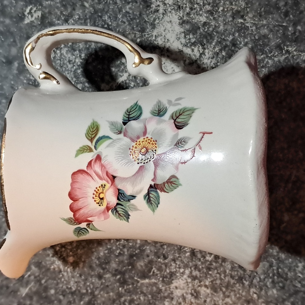 Vintage House Of Webster Ceramics Briar Rose Creamer